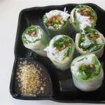 August 2009 meeting:  One of the vegan appetizers our group enjoyed at Loving Hut, SF