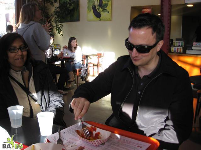 Mila and yes, that is Mike, even though it's a small order of fries