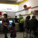 Limited counter seating at Nature's Express, Berkeley