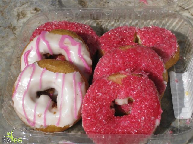 Vegan donuts (thank you Rachel!)