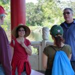 Inside the Chinese Pagoda at Golden Gate Park