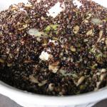 Vegan Food Party:  Black Quinoa
