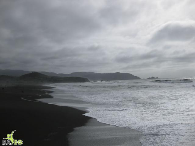 Ocean view from Sharp Park Beach