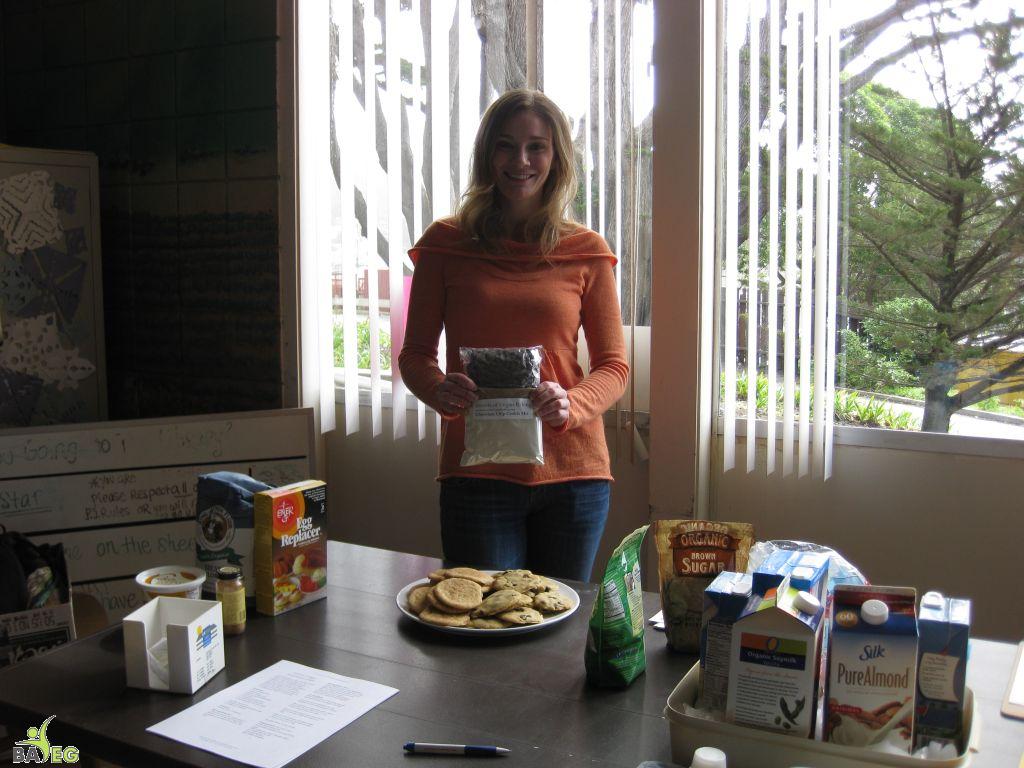 Christine - Secrets of Vegan Baking instructor - gave a presentation on vegan baking ingredients