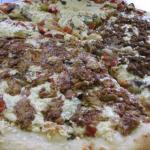Vegan Pizza Pie using Daiya vegan cheese