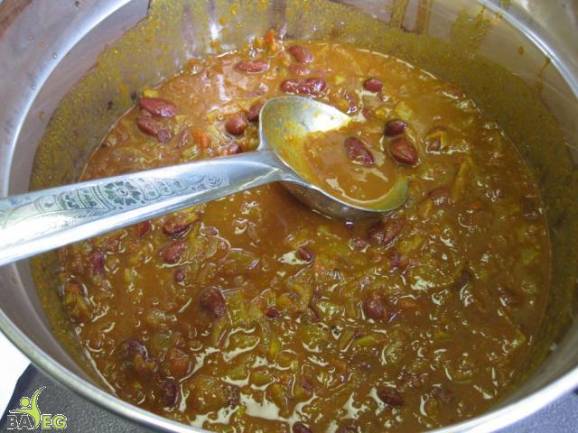 Curry with Kidney Beans
