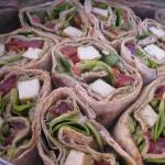 We love Donna - she made us vegan wraps with avocado pesto!!