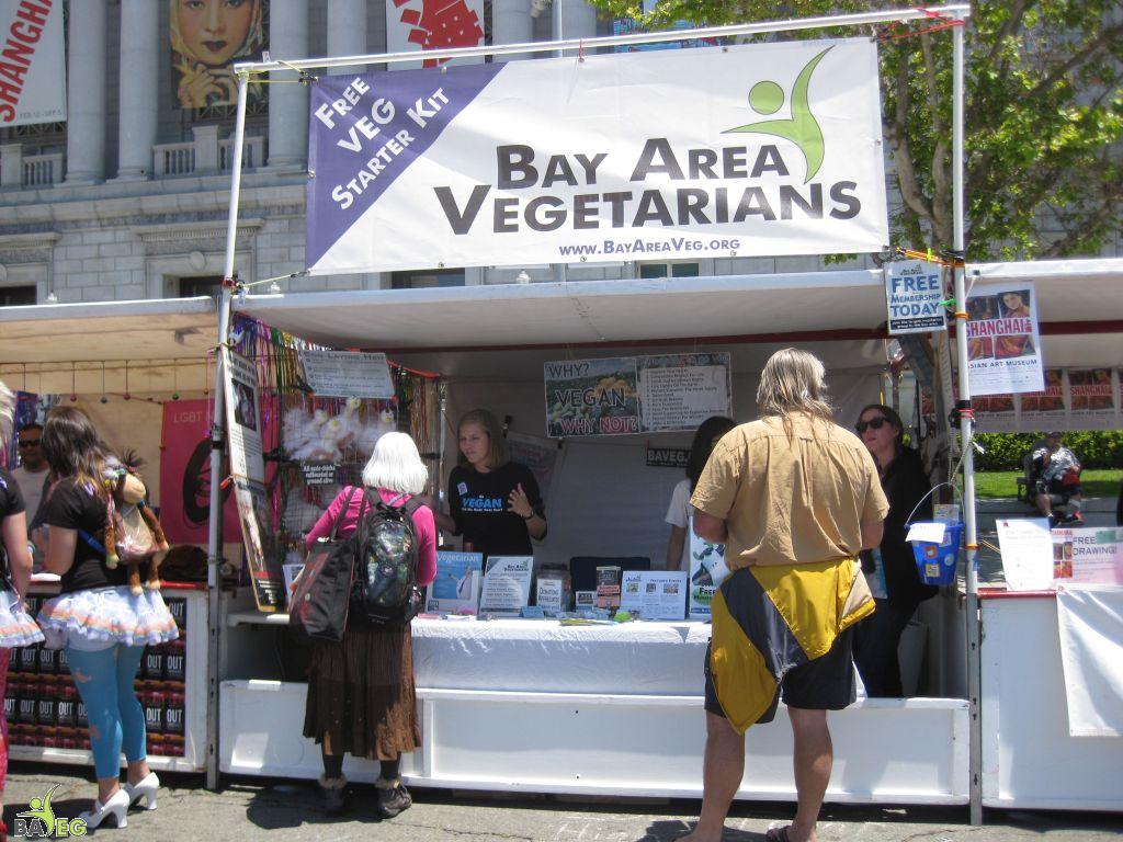 They came for their Free Veg Starter Kit at the BAVeg booth