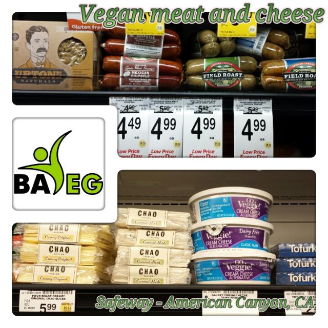 Vegan Meat and Cheese at Safeway