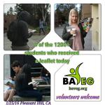 Over 1200 students reached at Diablo Valley College