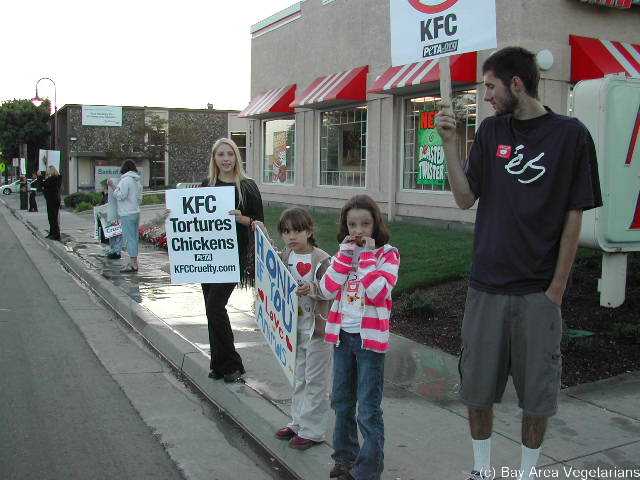 Monthly KFC Demo in Santa Cruz - Oct 2004 - see event calendar for upcoming schedule (usually 1st Sat.)