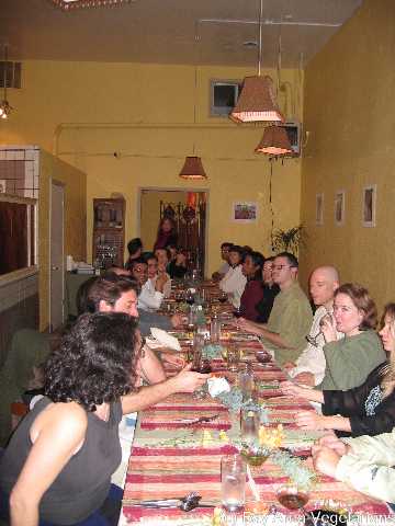 Group of BAV members having dinner at Kaleva.  Join the fun at next BAV monthly dinner -- see event calendar for details.