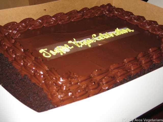 "Joyful Vegan Celebrations", from Karen & Donna (from Whole Foods in-house bakery)