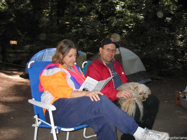 Susan with Ted and Fred