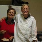 Volunteer and Alex from Sparks Restaurant