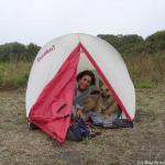 Lori and tent-mate Nami