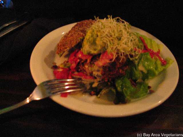 Urban Forage - Dinner after Street TV. This was one of the burgers.