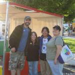 The Sunday take-down crew ready to go... (not pictured:  Chris and Lisa)