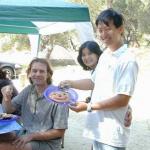 Pancake chefs Mike, Yin Yin and Erhhung