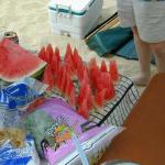 Can't be a picnic unless there's watermelon!