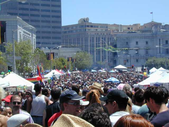 Estimate was 1 million people at the Parade and Celebration