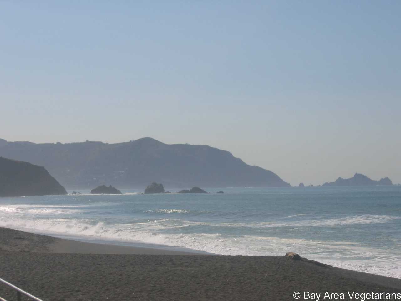 Beautiful Sharp Park Beach in Pacifica