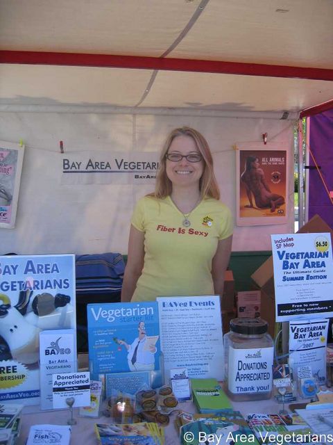 Denise, a BAVeg volunteer