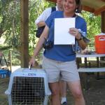 Alicia & Mark adopt two chickens