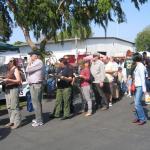 Reading Vegetarian Starter Kits at Maker Faire 2008