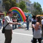 Have a Heart, Go VEG Leafleting - Haight Street Fair