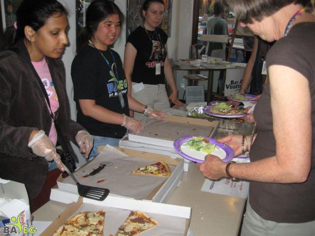 Fellini's vegan pizza goes fast
