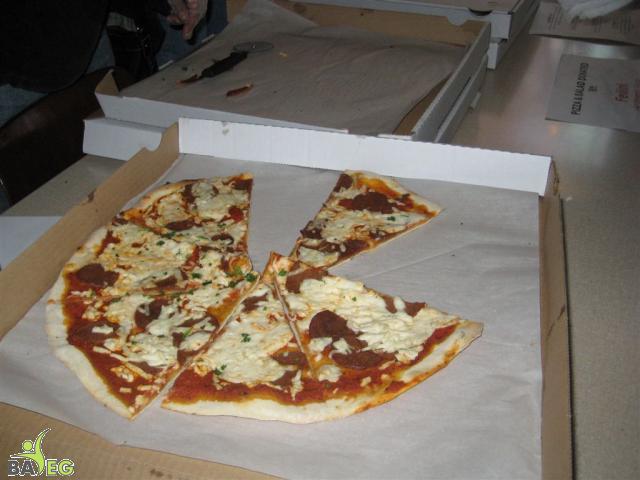 Fellini's vegan pizza