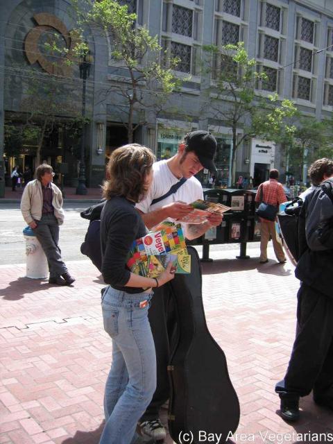 SF Meat Out - Powell and Market