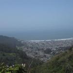 View of Pacifica and Ocean from San Pedro Valley Park, Pacifica